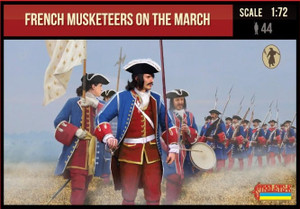 Strelets 1/72 French Musketeers 1701-1714 Model Figures Strelets 1/72 French Musketeers 1701-1714 Model Figures