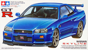 Tamiya 1/24 Nissan Skyline GT-R V Spec R34 Model Kit Tamiya 1/24 Nissan Skyline GT-R V Spec R34 Model Kit