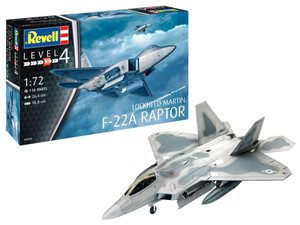 Revell 1/72 Lockheed Martin F-22A Raptor   Revell 1/72 Lockheed Martin F-22A Raptor
