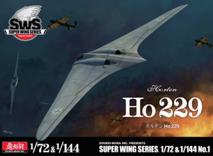 Zoukei Mura 1/72 & 1/144 Horten Ho. 229 Model Kit Zoukei Mura 1/72 & 1/144 Horten Ho. 229 Model Kit