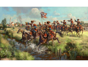Strelets 1/72 French Dragoons in Attack 1701-1714 Model Figures   Strelets 1/72 French Dragoons in Attack 1701-1714 Model Figures