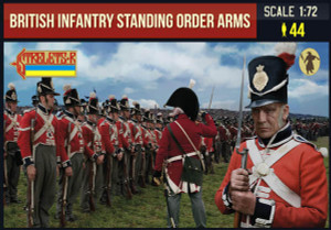 Strelets 1/72 British Infantry Standing Order Arms Model Figures Strelets 1/72 British Infantry Standing Order Arms Model Figures