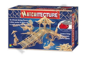  Matchitecture Japanese Bridge Matchstick Model 