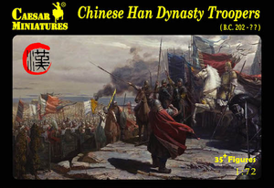 Caesar Miniatures 1/72 Han Dynasty Troopers BC 202 Model Figures Caesar Miniatures 1/72 Han Dynasty Troopers BC 202 Model Figures