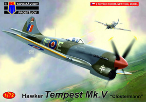 KPM 1/72 Hawker Tempest Mk.V Clostermann Model Kit KPM 1/72 Hawker Tempest Mk.V Clostermann Model Kit