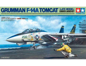  Tamiya 1/48 Grumman F-14A Tomcat Launch Diorama 