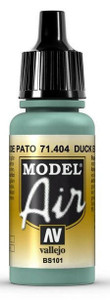  Vallejo Model Air 404 17ml No.1 Sky Blue/Duck Egg Blue Matt Acrylic 