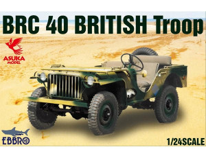  Ebbro 1/24 Bantam BRC 40 British Troop Carrier Model Kit 