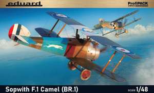 Eduard 1/48 Sopwith F.1 Camel BR.1 Profipack Model Kit Eduard 1/48 Sopwith F.1 Camel BR.1 Profipack Model Kit