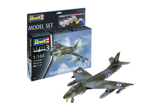  Revell 1/144 Hawker Hunter FGR.9 Starter Set 