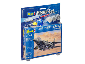 Revell 1/144 McDonnell Douglas F-15E Starter Set Model Kit Revell 1/144 McDonnell Douglas F-15E Starter Set Model Kit