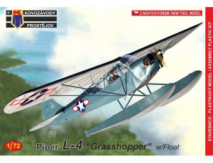 KPM 1/72 Piper L-4 Grasshopper with Floats Model Kit KPM 1/72 Piper L-4 Grasshopper with Floats Model Kit