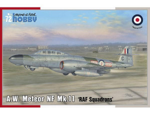  Special Hobby 1/72 A.W. Meteor NF Mk.11 RAF Squadrons Model Kit 
