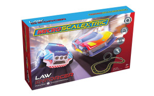 Scalextric Law Enforcer Mains Powered Race Set   Scalextric Law Enforcer Mains Powered Race Set