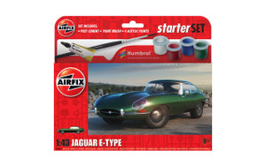 Airfix 1/43 Jaguar E-Type Starter Set   Airfix 1/43 Jaguar E-Type Starter Set