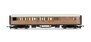 Hornby Railways RailRoad LNER, Brake Composite Coach - Era 3 Hornby Railways RailRoad LNER, Brake Composite Coach - Era 3