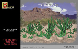  Pegasus Hobbies Small Cactus 8-32mm Model Kit 