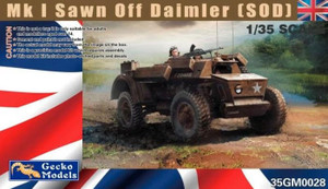 Gecko Models 1/35 Mk.I Sawn Off Daimler Model Kit Gecko Models 1/35 Mk.I Sawn Off Daimler Model Kit