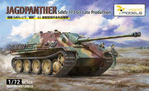 Vespid 1/72 Sd.Kfz.172 Jagdpanther G1 Late Production Model Kit Vespid 1/72 Sd.Kfz.172 Jagdpanther G1 Late Production Model Kit