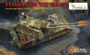  Vespid 1/72 Flakpanzer VIII Maus Model Kit 