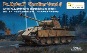 Vespid 1/72 Pz.Kpfw.V Panther Ausf.G Nightvision Model Kit Vespid 1/72 Pz.Kpfw.V Panther Ausf.G Nightvision Model Kit