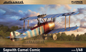 Eduard 1/48 Sopwith Camel Comic Profipack Model Kit Eduard 1/48 Sopwith Camel Comic Profipack Model Kit