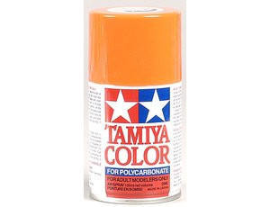 Tamiya PS-7 Orange Polycarbonate Spray Paint Tamiya PS-7 Orange Polycarbonate Spray Paint