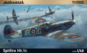 Eduard 1/48 Supermarine Spitfire Mk.Vc Profipack Model Kit Eduard 1/48 Supermarine Spitfire Mk.Vc Profipack Model Kit