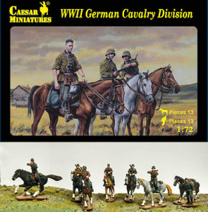  Caesar Miniatures 1/72 German Cavalry Division (WWII) 