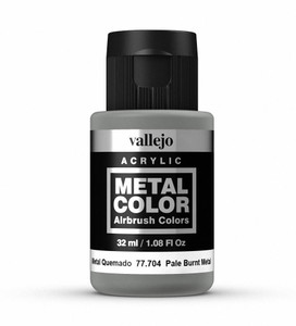  Vallejo Metal Color 704 32ml Pale Burnt Metal Acrylic Paint 