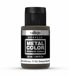 Vallejo Metal Color 723 32ml Exhaust Manifold Acrylic Paint Vallejo Metal Color 723 32ml Exhaust Manifold Acrylic Paint