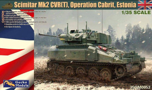  Gecko Models 1/35British Army Scimitar Mk2 CVR(T),Operation Cabrit, Estonia Model Kit 