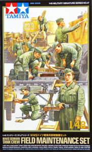 Tamiya 1/48 German Tank Crew WWII Tamiya 1/48 German Tank Crew WWII