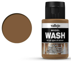 Vallejo Acrylic Wash 35ml European Dust Vallejo Acrylic Wash 35ml European Dust