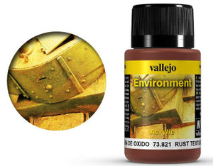 Vallejo Acrylic Weathering Effects 40ml Rust Texture   Vallejo Acrylic Weathering Effects 40ml Rust Texture