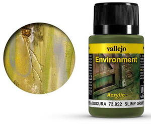 Vallejo Acrylic Weathering Effects 40ml Slimy Grime Dark Vallejo Acrylic Weathering Effects 40ml Slimy Grime Dark