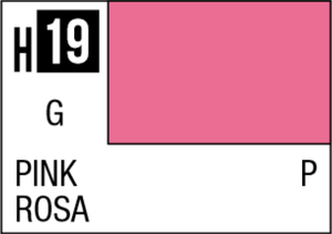 Mr Hobby Aqueous Hobby Colour 10ml 019 Pink Gloss Acrylic Paint Mr Hobby Aqueous Hobby Colour 10ml 019 Pink Gloss Acrylic Paint