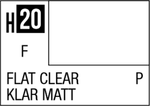 Mr Hobby Aqueous Hobby Colour 10ml 020 Flat Clear Acrylic Paint   Mr Hobby Aqueous Hobby Colour 10ml 020 Flat Clear Acrylic Paint