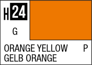 Mr Hobby Aqueous Hobby Colour 10ml 024 Orange Yellow Gloss Acrylic Paint Mr Hobby Aqueous Hobby Colour 10ml 024 Orange Yellow Gloss Acrylic Paint