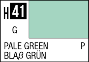 Mr Hobby Aqueous Hobby Colour 10ml 041 Pale Green Gloss Acrylic Paint   Mr Hobby Aqueous Hobby Colour 10ml 041 Pale Green Gloss Acrylic Paint