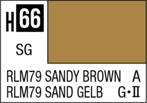 Mr Hobby Aqueous Hobby Colour 10ml 066 RLM79 Sandy Brown Semi Gloss Acrylic Paint Mr Hobby Aqueous Hobby Colour 10ml 066 RLM79 Sandy Brown Semi Gloss Acrylic Paint