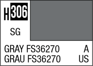 Mr Hobby Aqueous Hobby Colour 10ml 306 Gray FS36270 Semi Gloss Acrylic Paint Mr Hobby Aqueous Hobby Colour 10ml 306 Gray FS36270 Semi Gloss Acrylic Paint