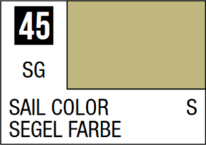  Mr Hobby Mr Colour 10ml 045 Sail Color Semi Gloss Acrylic Paint 