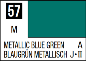 Mr Hobby Mr Colour 10ml 057 Blue Green Metallic Acrylic Paint Mr Hobby Mr Colour 10ml 057 Blue Green Metallic Acrylic Paint