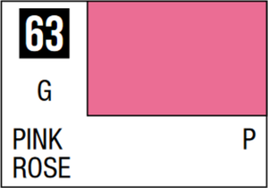 Mr Hobby Mr Colour 10ml 063 Pink Gloss Acrylic Paint   Mr Hobby Mr Colour 10ml 063 Pink Gloss Acrylic Paint