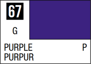 Mr Hobby Mr Colour 10ml 067 Purple Gloss Acrylic Paint   Mr Hobby Mr Colour 10ml 067 Purple Gloss Acrylic Paint