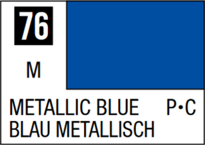 Mr Hobby Mr Colour 10ml 076 Metallic Blue Acrylic Paint Mr Hobby Mr Colour 10ml 076 Metallic Blue Acrylic Paint