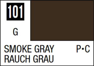 Mr Hobby Mr Colour 10ml 101 Smoke Gray Gloss Acrylic Paint Mr Hobby Mr Colour 10ml 101 Smoke Gray Gloss Acrylic Paint