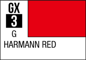  Mr Hobby Mr Colour GX 18ml 3 Harmann Red Gloss Acrylic Paint 