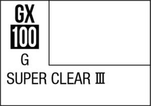  Mr Hobby Mr Colour GX 18ml 100 Super Clear Gloss Acrylic Paint 
